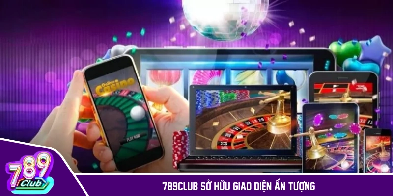 789CLUB sở hữu giao diện web sáng tạo sinh động