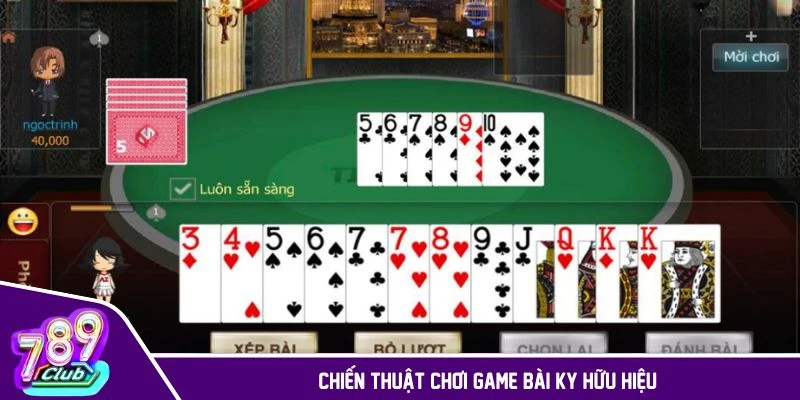 Chiến thuật chơi game bài KY hữu hiệu