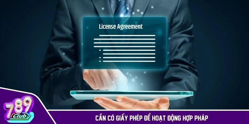 Điều khoản và điều kiện yêu cầu giấy phép hợp pháp