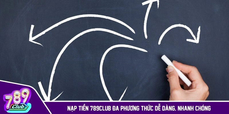 Nạp tiền 789CLUB đa phương thức dễ dàng, nhanh chóng